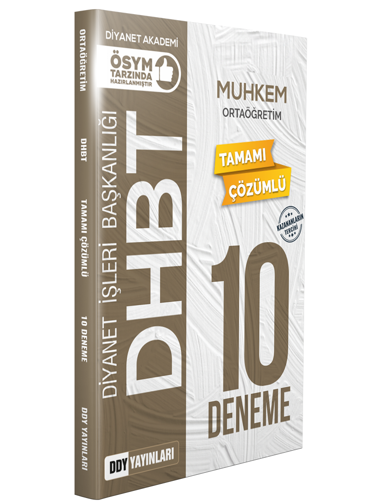 DHBT 2 Muhkem Ortaöğretim Tamamı Çözümlü 10 Deneme