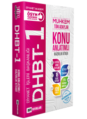 DHBT Muhkem Ortaöğretim (İHL) DHBT-1 DHBT-2 Konu 2'li Set