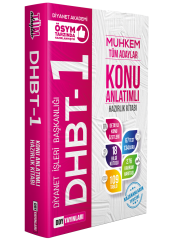 MUHKEM (ORTAÖĞRETİM) DHBT-1, DHBT-2 4'LÜ SET