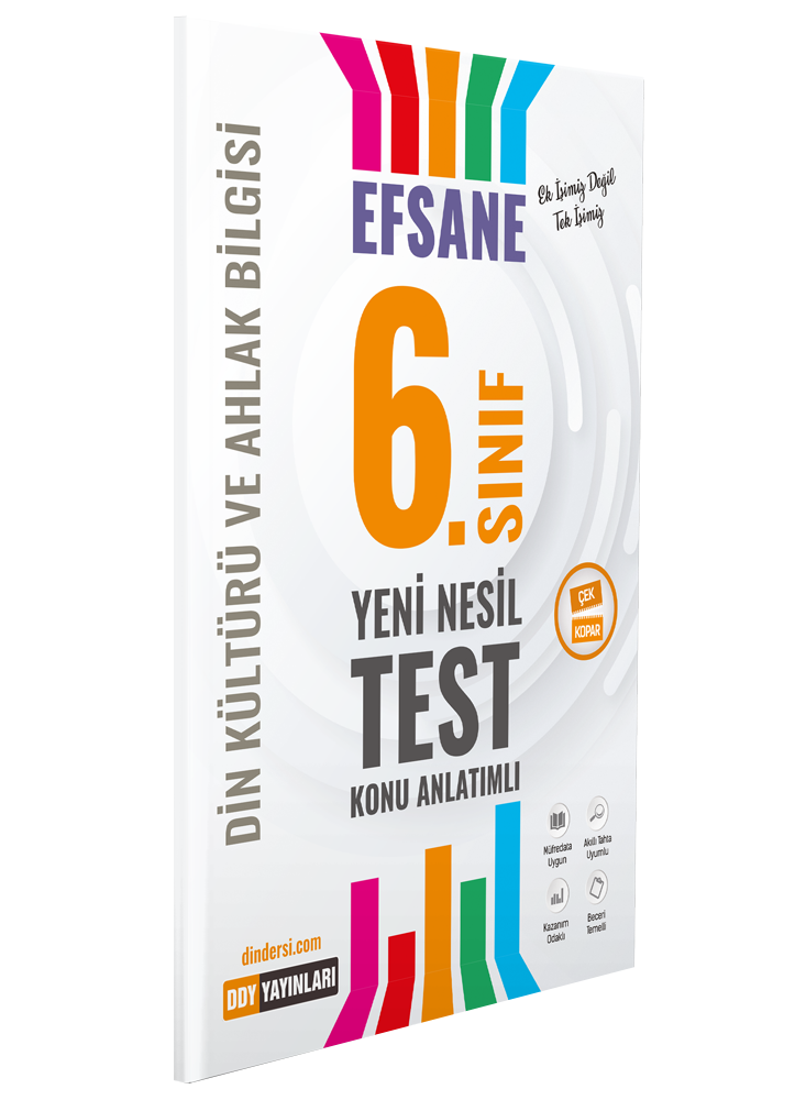 6.Sınıf Din Kültürü ve Ahlak Bilgisi Efsane Test