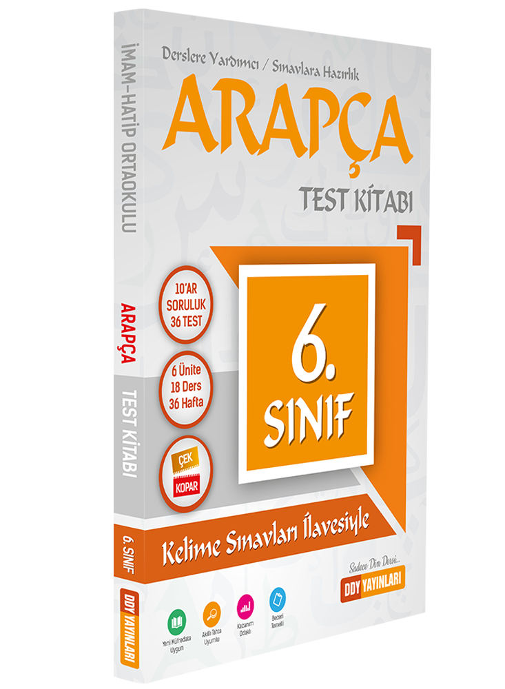 6. Sınıf Arapça Test Kitabı