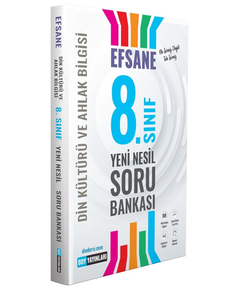 8.Sınıf Din Kültürü ve Ahlak Bilgisi Efsane Yeni Nesil Soru Bankası