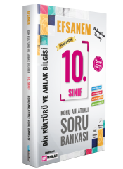10.Sınıf Din Kültü ve Ahlak Bilgisi Efsane Konu Anlatımlı Soru Bankası