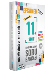 11.Sınıf Din Kültürü ve Ahlak Bilgisi Efsane Konu Anlatımlı Soru Bankası