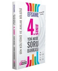 4.Sınıf Din Kültürü ve Ahlak Bilgisi Efsane Yeni Nesil Soru Bankası