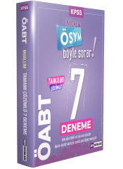 ÖABT Din Kültürü Ve Ahlak Bilgisi Muallim 7 Çözümlü Deneme