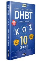 DHBT Koz Lisans Önlisans Tamamı Çözümlü 10 Deneme