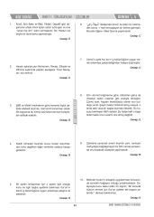 DHBT Koz Lisans Önlisans Tamamı Çözümlü 10 Deneme