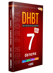 DHBT Son Prova Tamamı Çözümlü 7 Deneme
