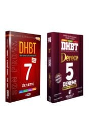 Dhbt Tüm Adaylar Son Prova + Derece5 Deneme 2'Li Set
