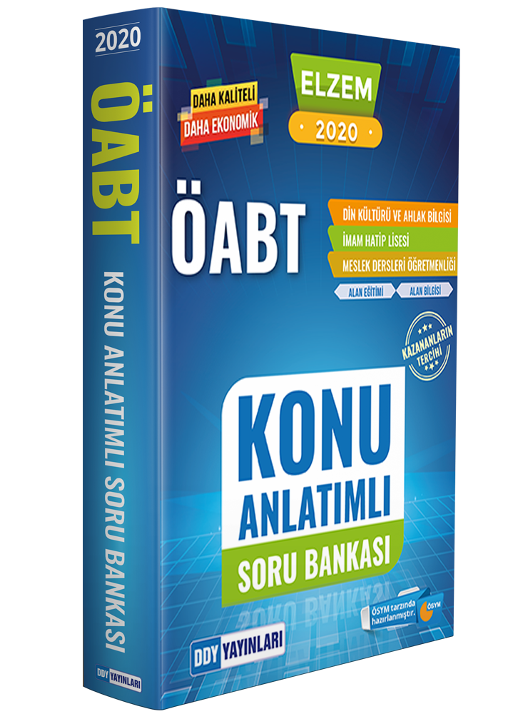 ELZEM ÖABT KONU ANLATIMLI SORU BANKASI