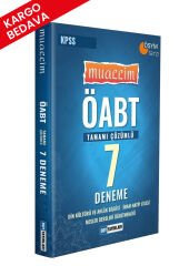 ÖABT MUALLİM TAMAMI ÇÖZÜMLÜ 7 DENEME