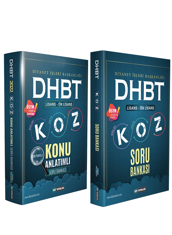 DHBT Koz Konu Anlatımı ve Soru Bankası