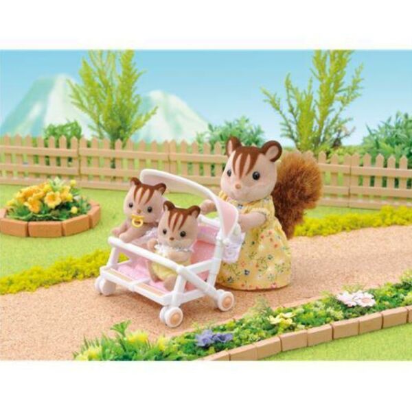 SYLVANIAN ESF4533 yDOUBLE PUSHCHAIR-6