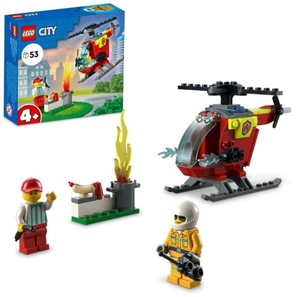 LEGO CITY 60318 FIRE HELICOPTER-4