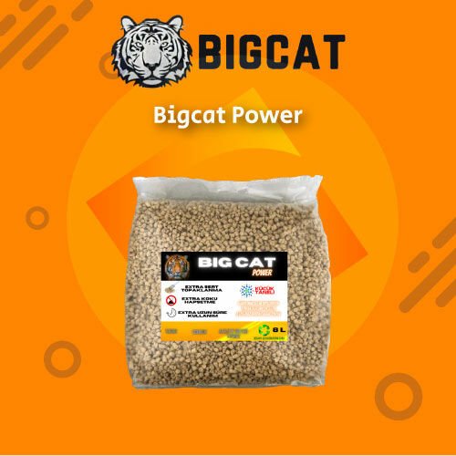 Bigcat Power Küçük Taneli 8LİTRE