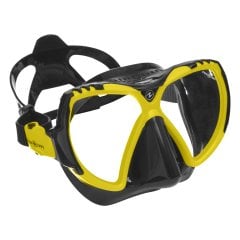 Aqua Lung Mission Siyah Silikon - Lime Dalış Maskesi