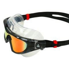 Aquasphere Vista Pro Titanyum Lens Turuncu Siyah Yüzücü Gözlüğü