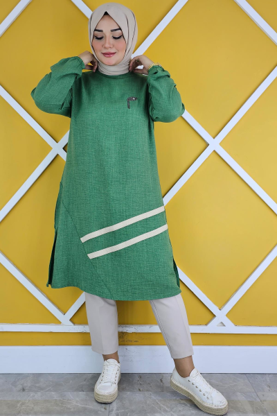 KADIN KOMBİN GEÇİŞLİ TESETTÜR TUNİK BENETTON - 4 BEDEN