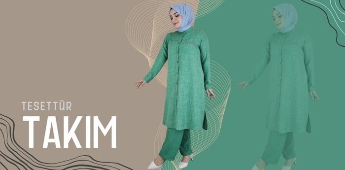  tesettür takım modelleri