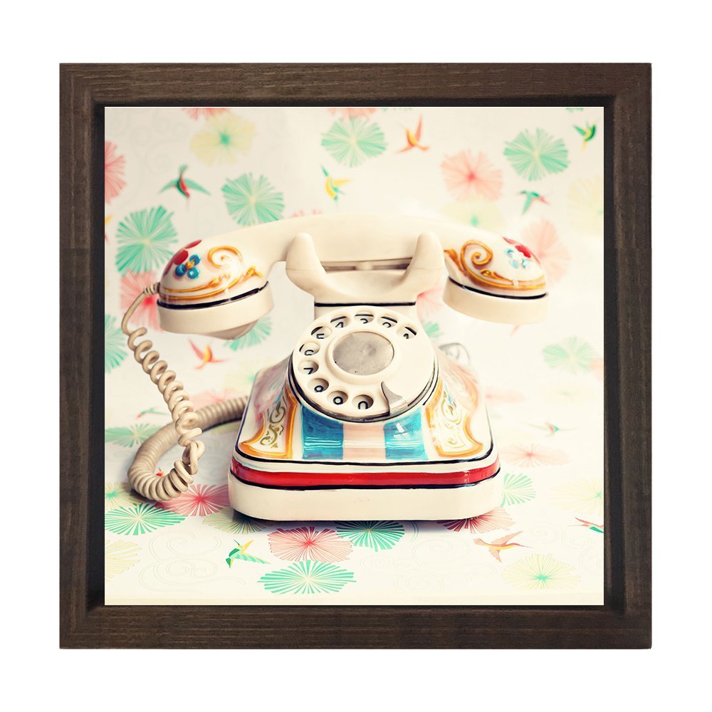 Vintage Eski Telefon Tablosu