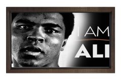 Muhammed Ali Siyah Beyaz Tablosu