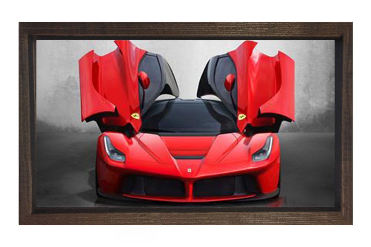 Kapıları Yukarı Açık Ferrari Tablosu