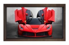 Kapıları Yukarı Açık Ferrari Tablosu