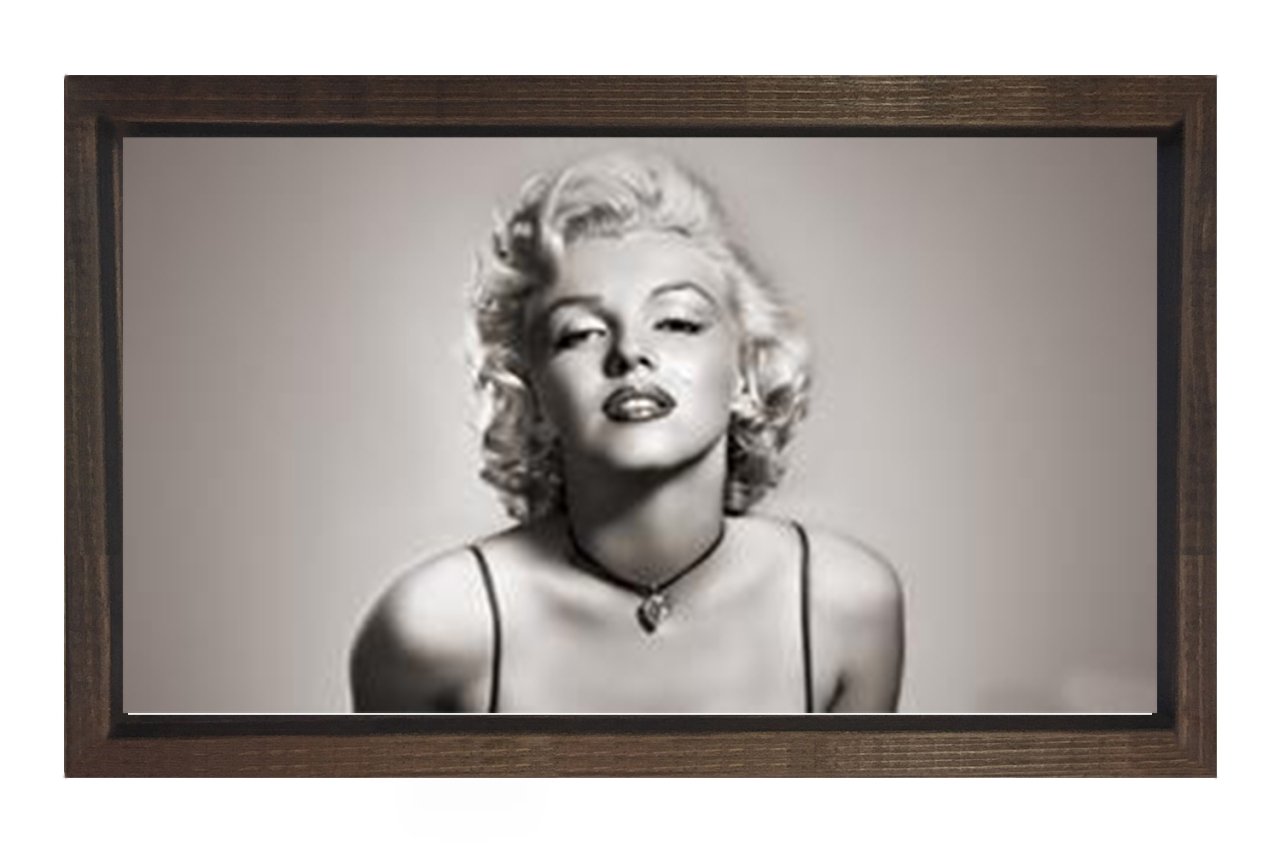 Marilyn Monroe Siyah Beyaz Tablosu