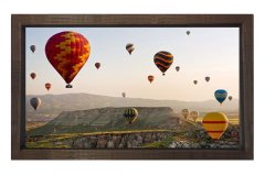 Uçan Balon Manzarası Tablosu
