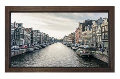 Amsterdam ve Amstel Irmağı Tablosu