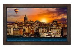 İstanbul ve Günbatımı Tablosu