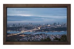 İstanbul Boğazı Gece Tablosu