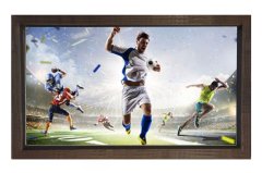 Futbolcular Tablosu Kahverengi Ahşap - 50x90