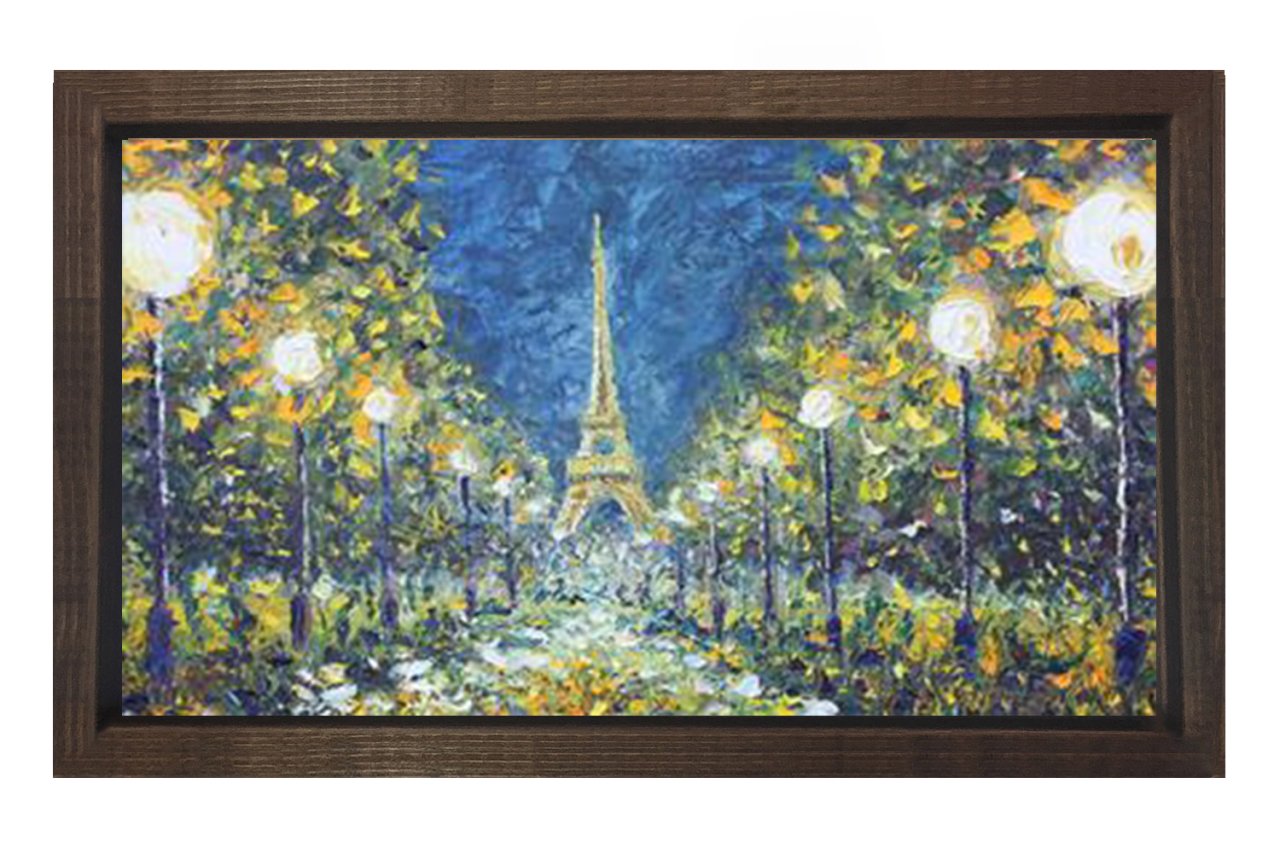 Eiffel Kulesi Yağlıboya Tablosu