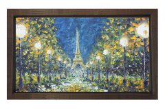 Eiffel Kulesi Yağlıboya Tablosu