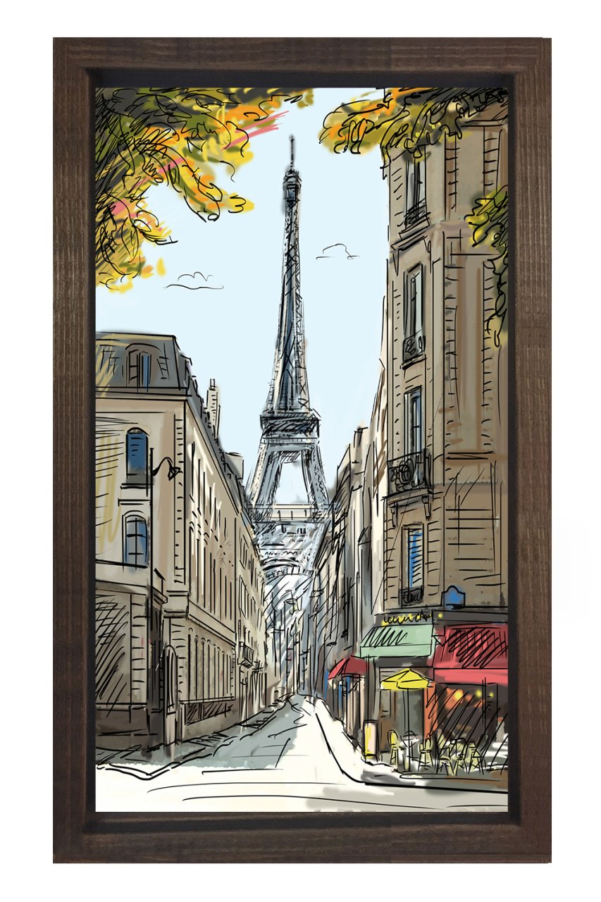 Eiffel  Kulesi Vektörel Tablosu