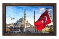 Bayrak ve Cami Tablosu