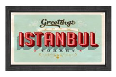 İstanbul'a Hoş Geldiniz Tablosu