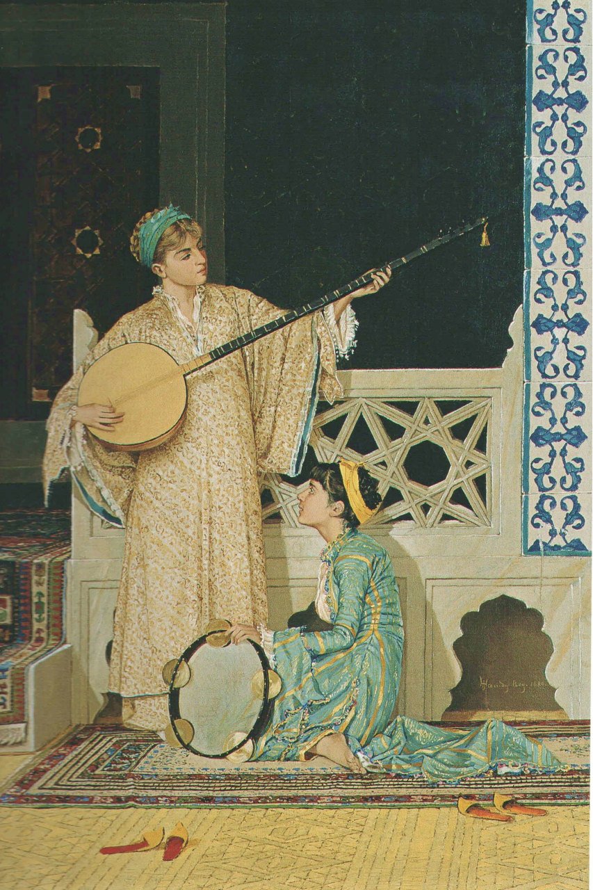 Osman Hamdi Bey Tablosu Çerçevesiz - 70x100