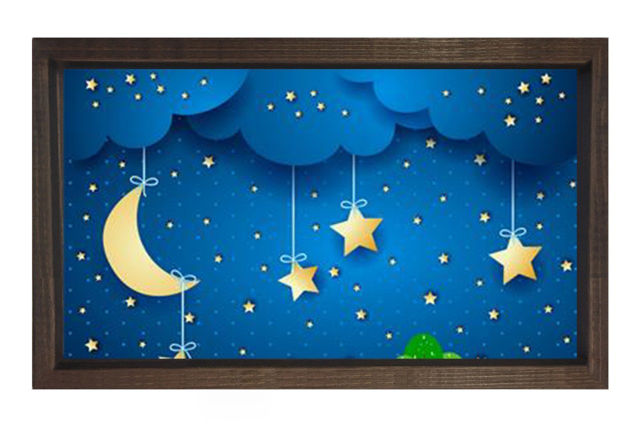 Gece Yıldızları Ve Ay Tablosu