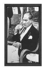 Atatürk Türk kahvesi İçerken Tablosu
