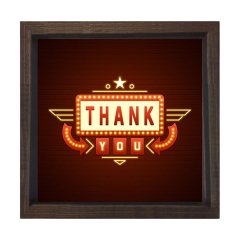Thank You Yazısı Tablosu