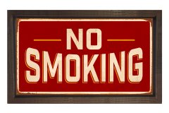 Sigara İçmek Yasak Tablosu