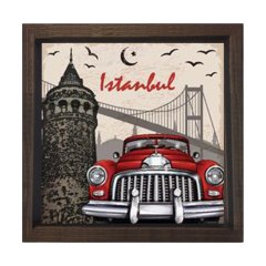 İstanbul Vintage Araba Tablosu