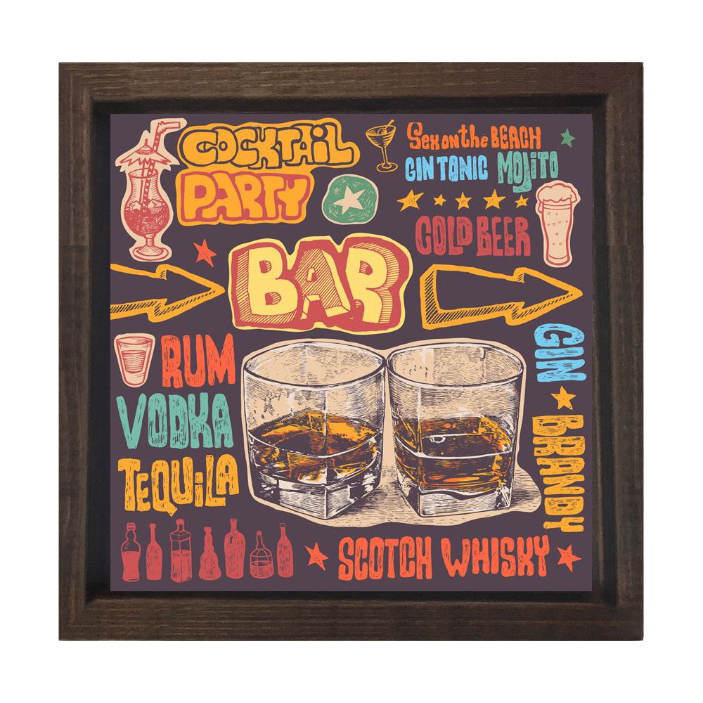 Bar Duvarı Tablosu