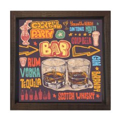 Bar Duvarı Tablosu