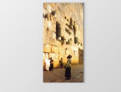 Ağlama Duvarı Tablosu Çerçevesiz - 50x70