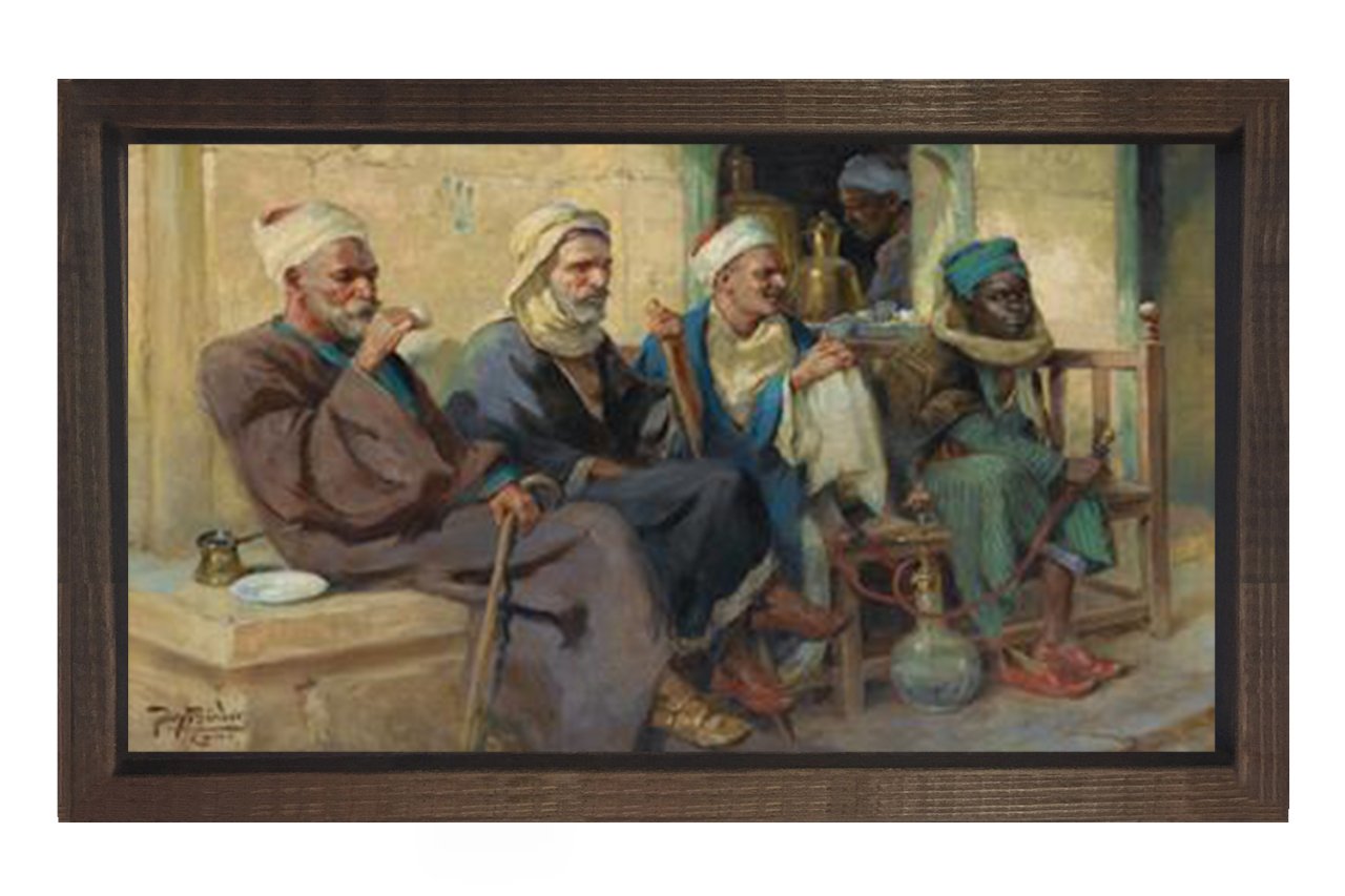 Kahvehane Osmanlı Tablosu