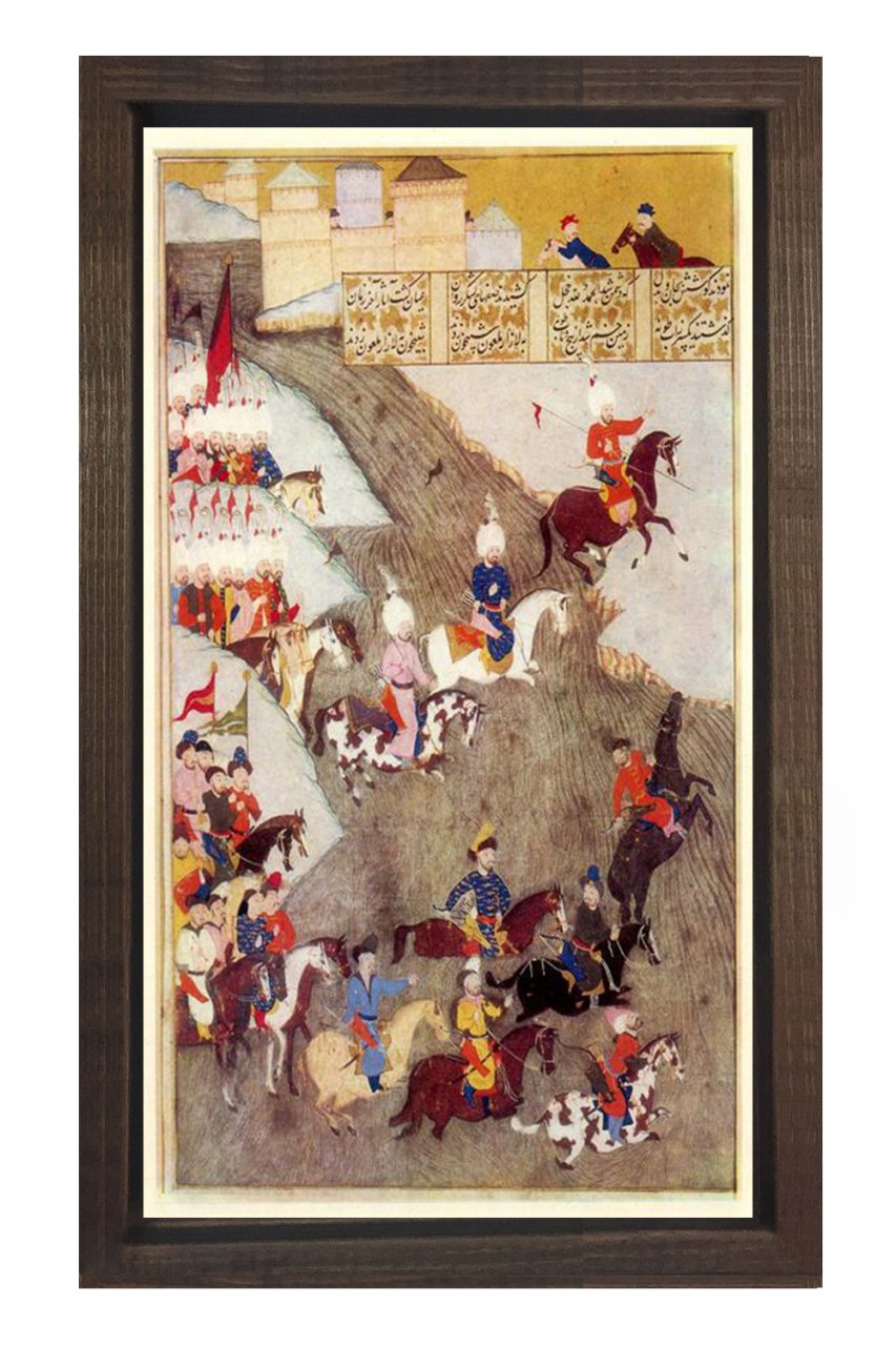 Minyatür Savaş Meydanı Tablosu